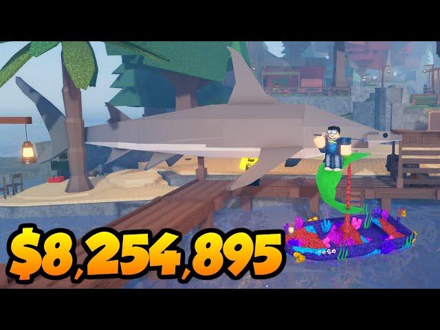 Spending $8,254,895 On Fisch! (Roblox)