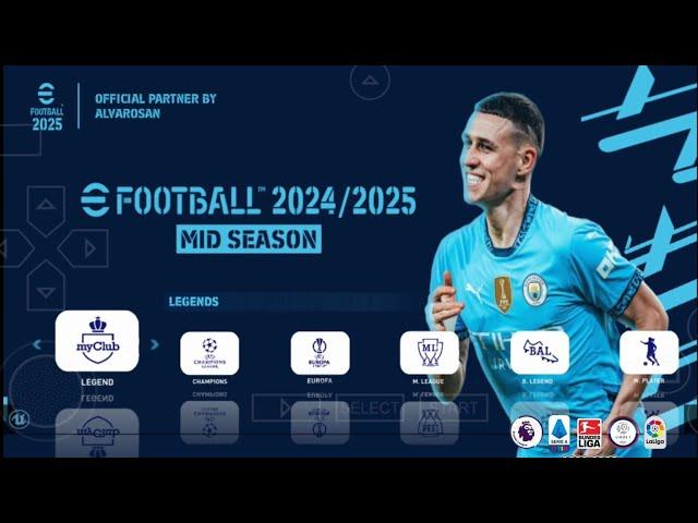 eFootball Pes 2025 Full Update Eroupa EFL Championship  English Version