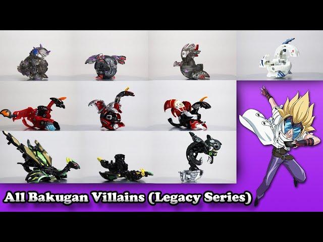 All MAIN Bakugan VILLAINS!!! (Legacy Series: Seasons 1-4)