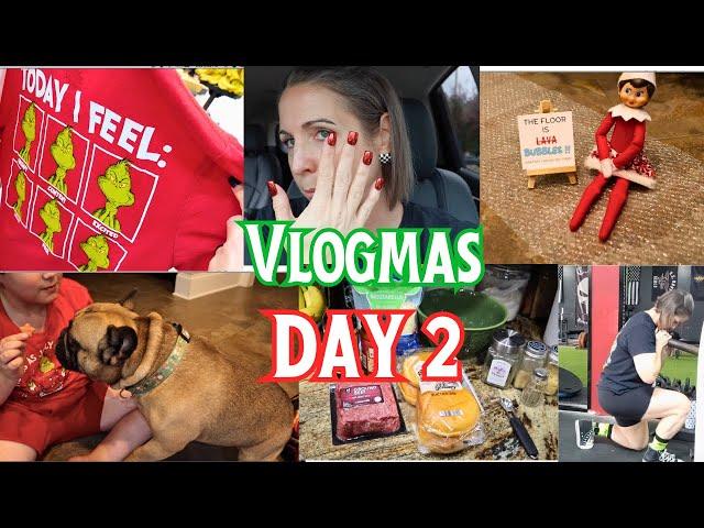 VLOGMAS 2024 DAY 2|Gym*Shopping*Nails*Burgers