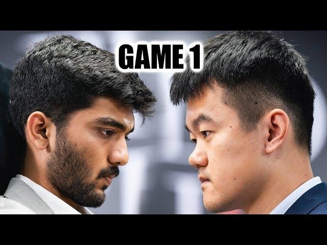 Gukesh vs Ding || GAME 1 || FIDE World Chess Championship Match 2024