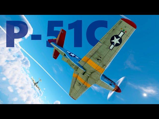 P-51C-10 in War Thunder | A Little Trick I Learned