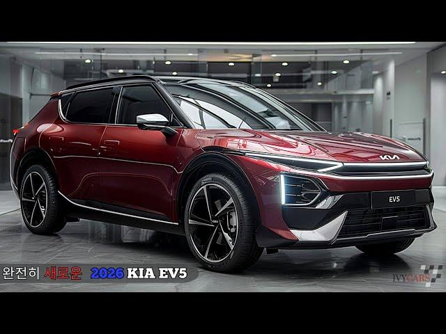 현명한 선택입니다! 2026 기아 EV5 전기 SUV: 저렴하고 스타일리시하며 현대적인 전기 동력 | 더 많이 시청하세요!