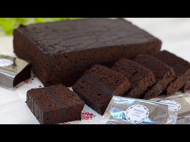 RESEP BROWNIES KUKUS NY. LIEM HANYA 4 TELUR