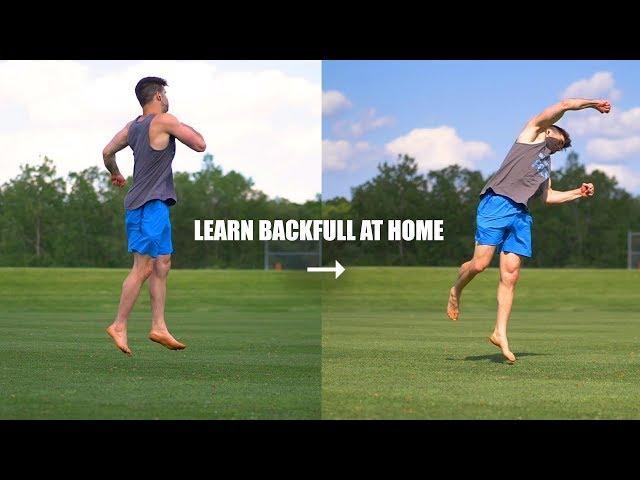 Learn Back Full Fast by Turning a 360 Into a Backflip Spin