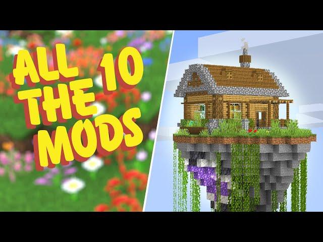 All The Mods 10 Modded Minecraft EP1 Over 400 Mods is CRAZY!