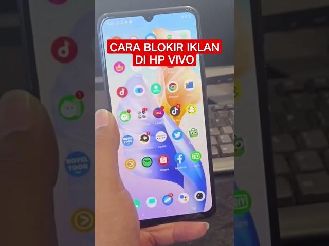 Cara blokir iklan di hp vivo @vivomajalengka
