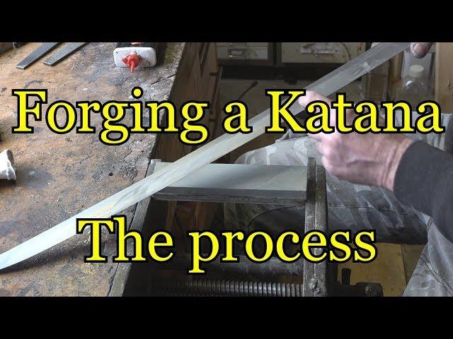 Forging a Katana the process