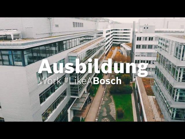 Ausbildung #LikeABosch