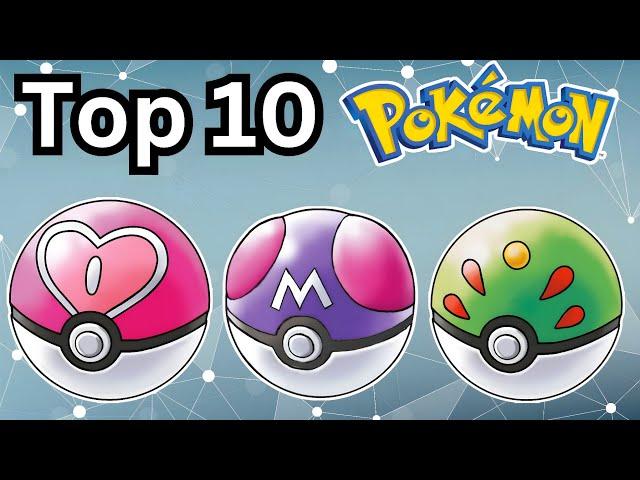 Top 10 Pokebälle in Pokémon Karmesin & Purpur