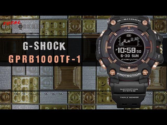 Men's Casio G-Shock Magma Ocean Gold Rangeman | 35th Anniversary GPRB1000TF-1 Watch Review