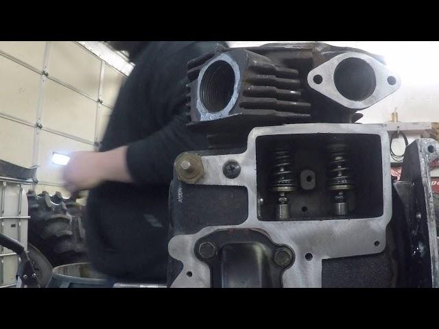 Kohler K series valve adjustment & breather assembly