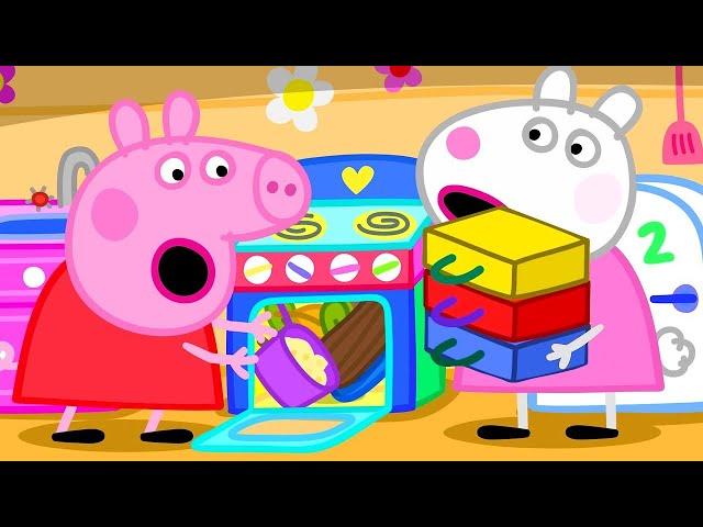 Peppa Runs a Clubhouse Takeaway  | Peppa Pig Official Full Episodes