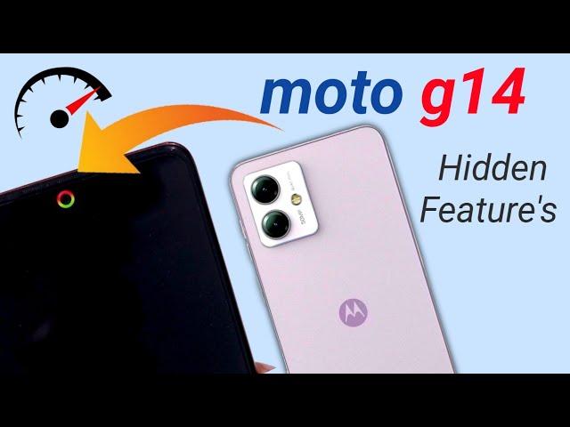 Moto G14 Enable LED Notification Light | Moto g14 hidden features