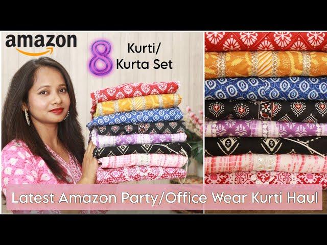 Latest Amazon Kurti Haul | Amazon Summer Kurti/Vacation Dress Haul | Ranjana R