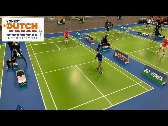 QF, MS,  Yoon Ho Seong vs.  Rounak Chouhan, Yonex Dutch Junior International 2024