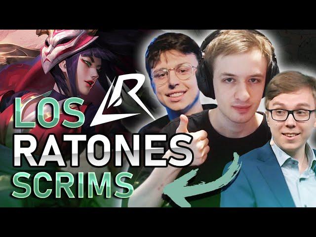 Official Los Ratones Scrim ft. Caedrel & Baus  Time to Grind!