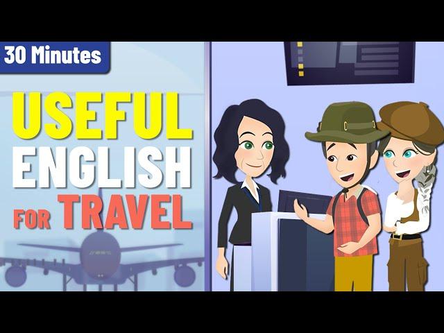 Daily English Conversations for Travel | Practice English Speaking & Listening Skills for Beginners