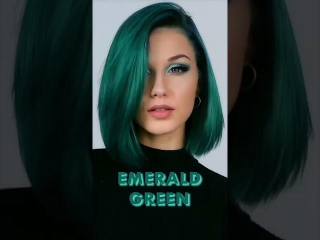 The best hair colours to try if you like GREEN 🟢