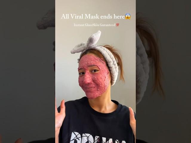 All Viral Masks Ends Here #glow #youtubefeed #skincare #trending #shorts #foryou #fyp #viralvideo