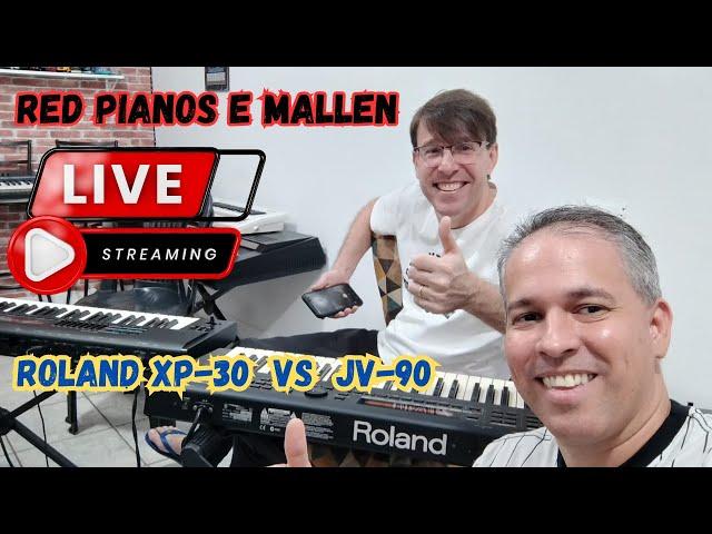 LIVE ROLAND XP-30 VS ROLAND JV-90 (feat. EDUARDO RED PIANOS) COM TIAGO MALLEN.