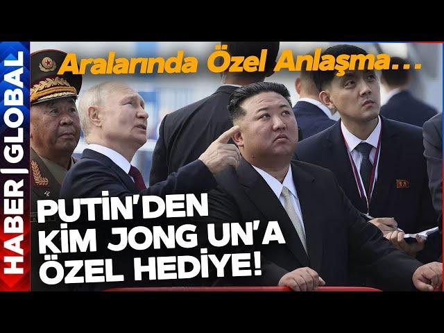 Putin Kuzey Kore Ziyaretinde Kim Jong Un'a Bakın Ne Hediye Etti!