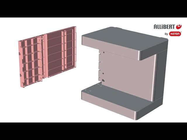 Allibert By Keter Salta Balcony Set assembly video