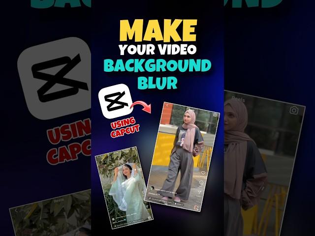 VIDEO BACKGROUND BLUR USING CAPCUT | MAKE YOUR VIDEO BACKGROUND BLUR USING ON CAPCUT | ASIF OMAR