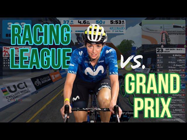What’s Harder - Zwift Racing League or Zwift Grand Prix?