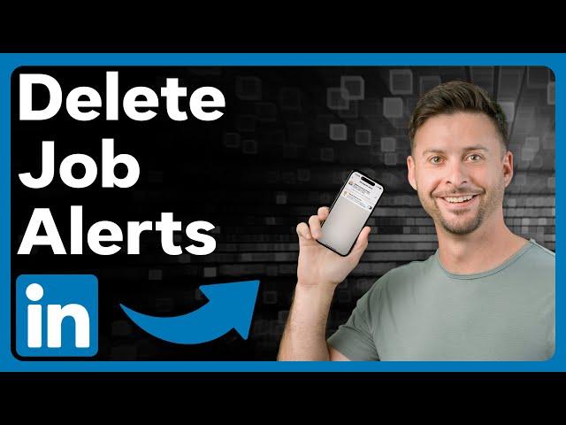 How To Delete Job Alerts On LinkedIn