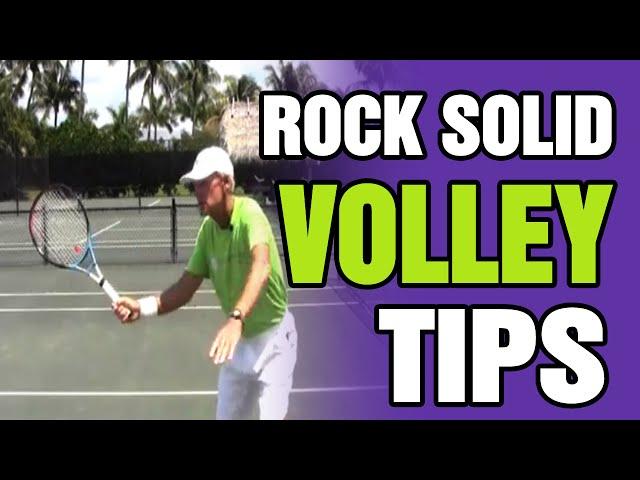 Tennis Volley Tips With Coach Tom Avery