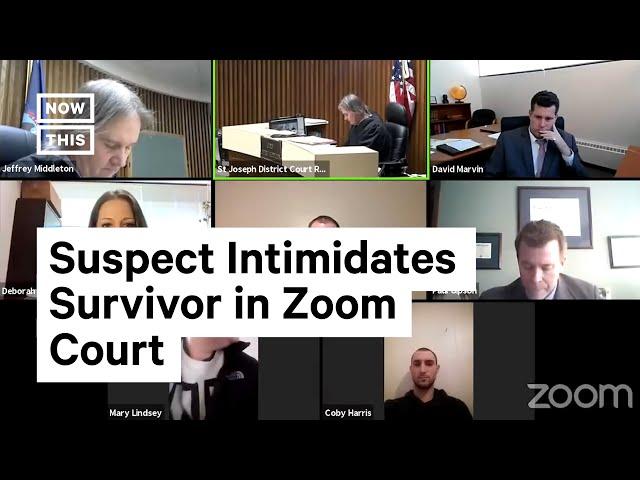 Suspect Caught in House of Survivor During Zoom Hearing