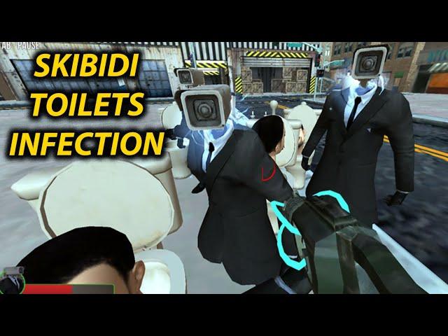 SKIBIDI TOILETS INFECTION Gameplay!  The Toilet Virus Is OUT OF CONTROL!