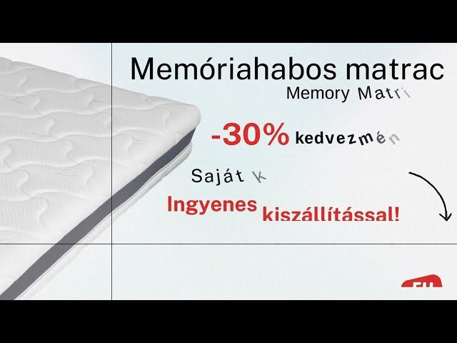 Memory Matrix Plus memóriahabos matrac