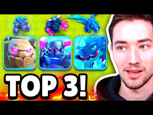 TOP 3 ANGRIFFE in CLASH OF CLANS!  (Rathaus 10/11)