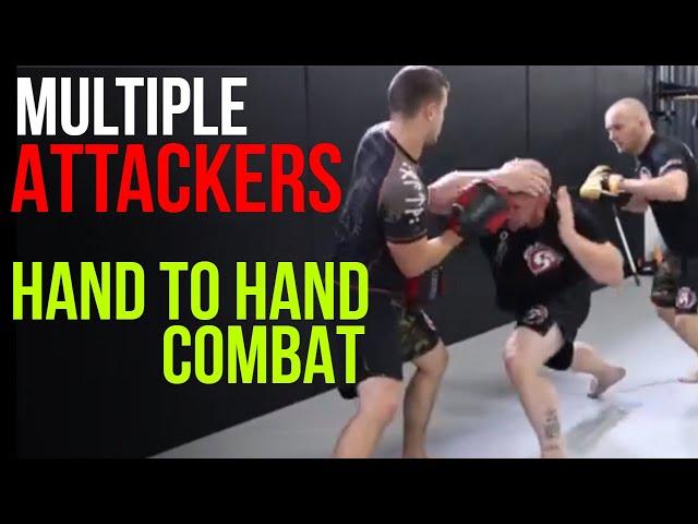 Develop Hand to Hand Combat Skills: Multiple Attacker Drill