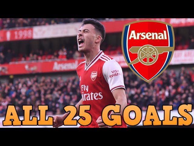 Gabriel Martinelli - All 25 Goals for Arsenal so far - 2019-2023