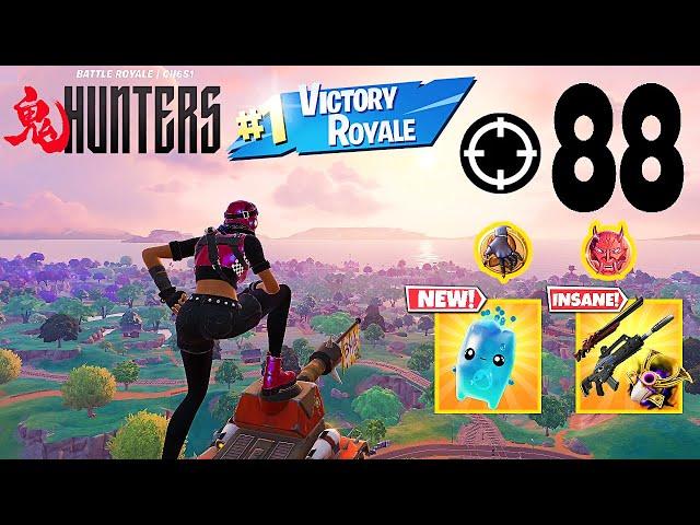 88 Elimination Solo Vs Squads "Zero Build" Gameplay Wins (Fortnite chapter 6)