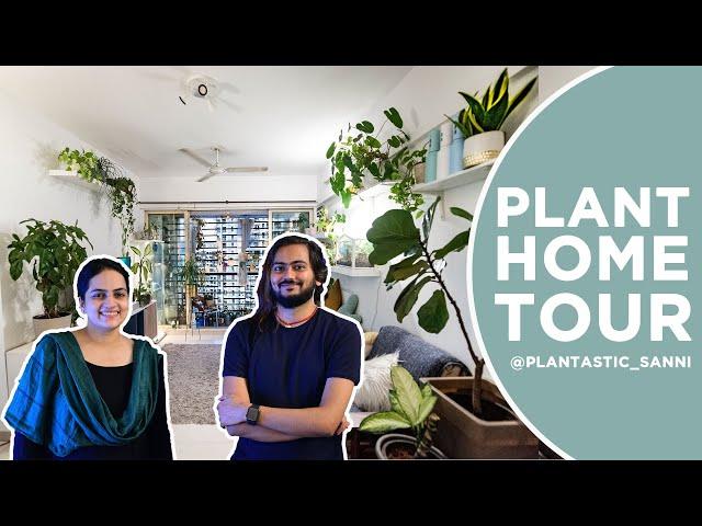 Beautiful Plant Home Tour | Mumbai Home tour | #plantvlog #houseplants #hometour