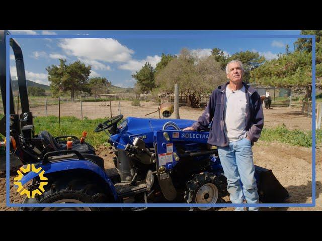 Farmer shares his experience with the e25 electric tractor | Solectrac