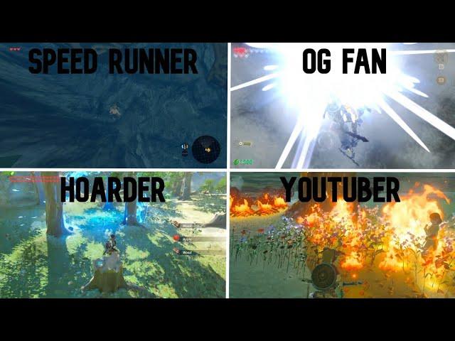 9 MORE Types Of BotW Players