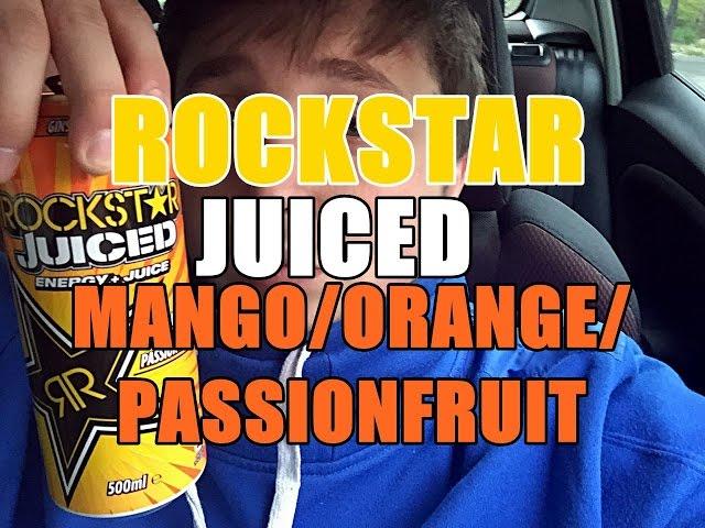 "Rockstar Juiced Mango/Orange/Passionfruit" - Review