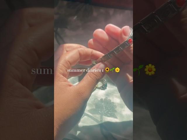 summer diaries 1  #summerdiaries #summer #aesthetic #vlog #tiktok