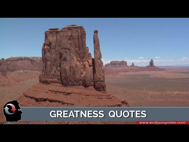 Greatness Quotes by Unknown Authors: Wolfgang Riebe