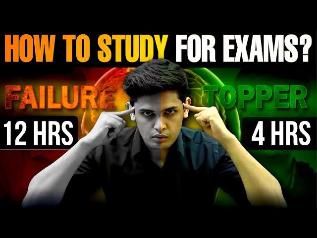 How to Study for Exams?| 3 Scientific Steps to Cover Syllabus in less time| Prashant Kirad