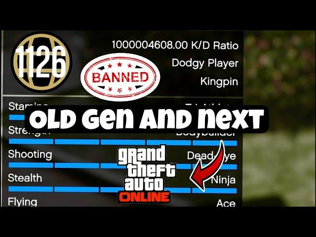 Old Gen And Next Gen Accounts Are BOTH Being Hit By The Recent Ban Wave In GTA Online