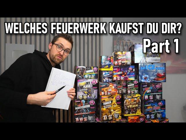 Ich bewerte EURE FEUERWERK-EINKAUFSLISTE  | Part 1