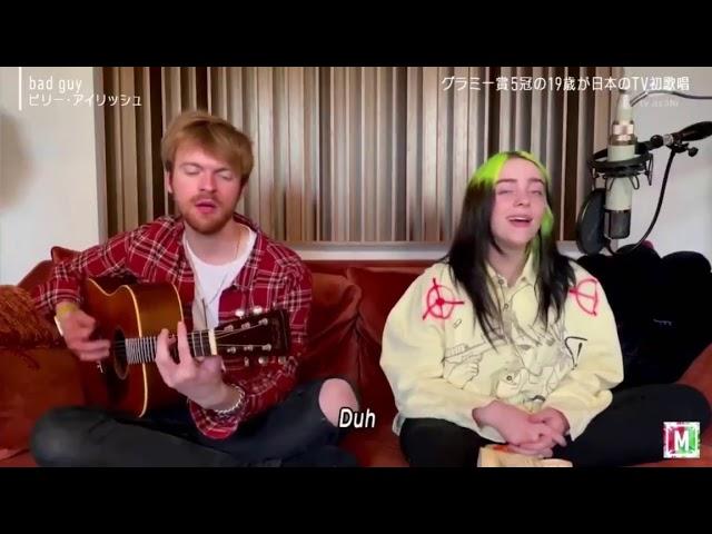 bad guy - Billie Eilish (acoustic) at the ‘Music Station ULTRA SUPER LIVE 2020’