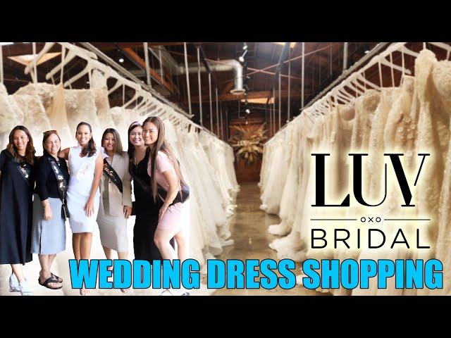 NAG SHOPPING NG WEDDING DRESS | SAY YES TO THE DRESS