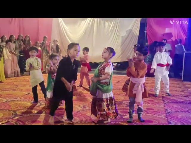 RAGHU PATI RAGHAV RAJA RAM | KIDS DUSSEHRA DANCE PERFORMANCE | KIDS CARE SCHOOL